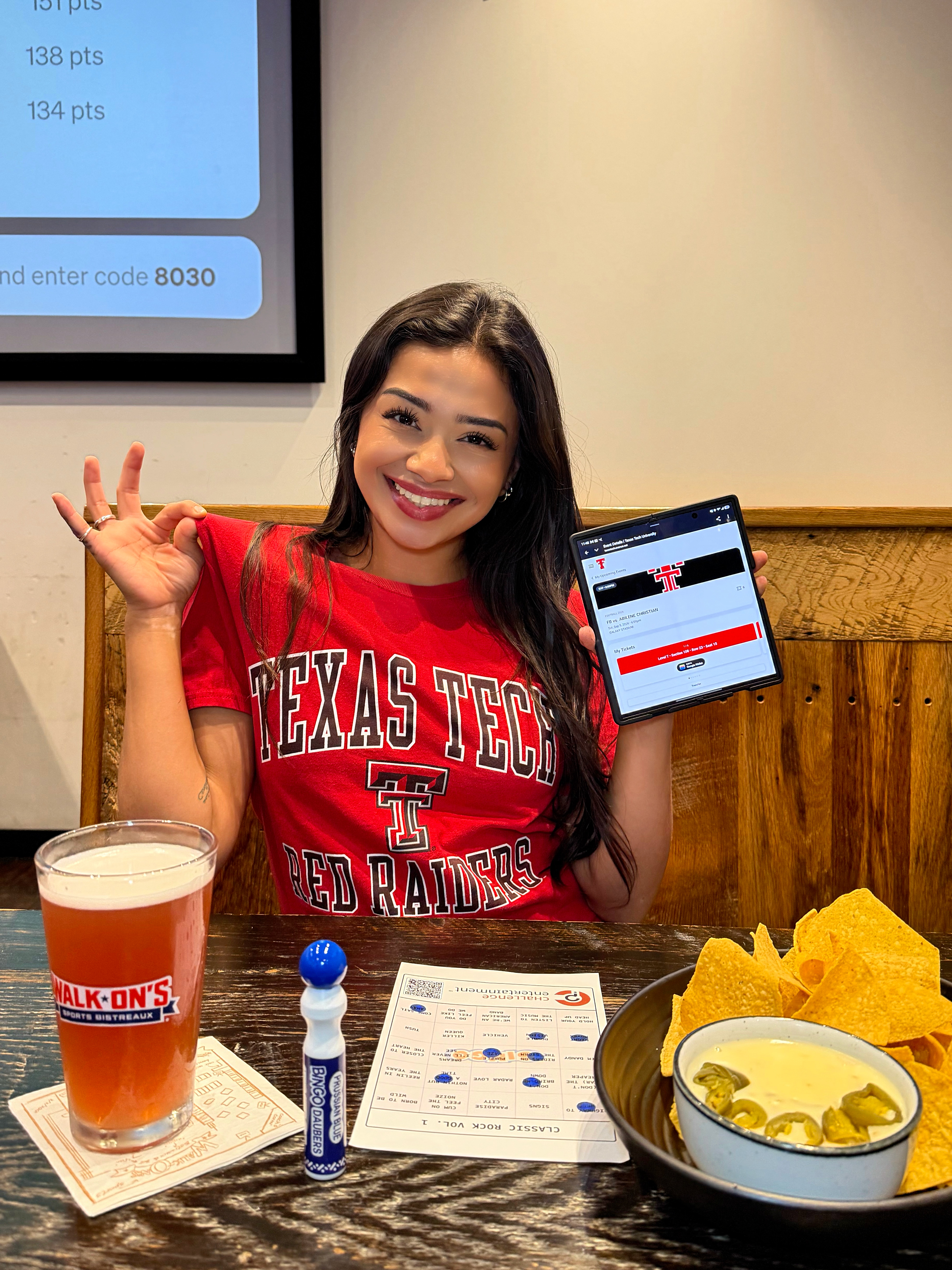TTU Game Ticket Guveaway!