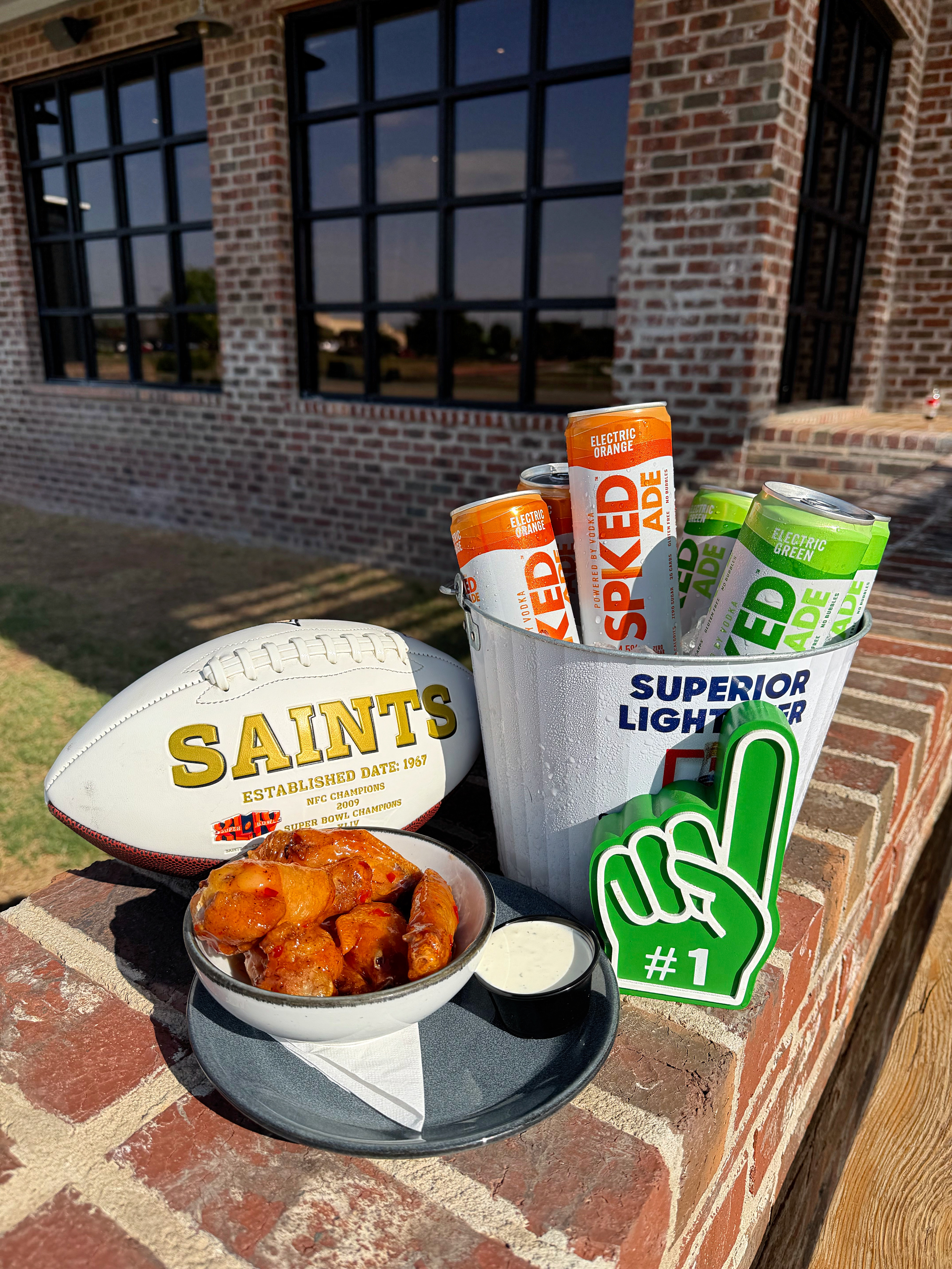 $15 Spiked Are Bucket & $1 Wings